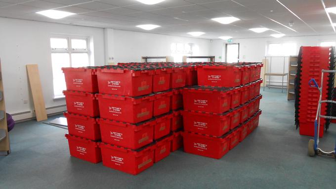 Office Removals Crate Rental Agent