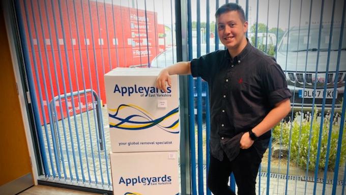 New Apprentice Joins Appleyard's Removals
